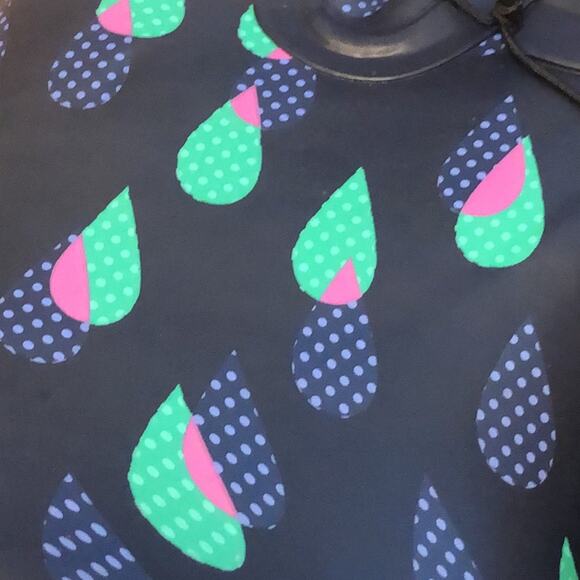 Western Chief Multicolored Raindrop Rain Boots Size 10 - Picture 6 of 13